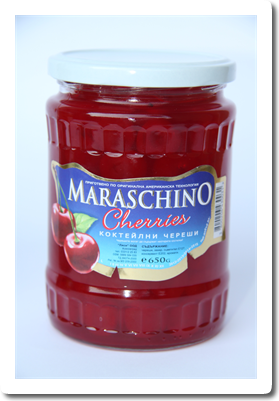 Коктейлни череши MARASCHINO
