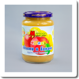 Ябълки и банани