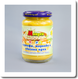 Картофи, моркови и овесени ядки
